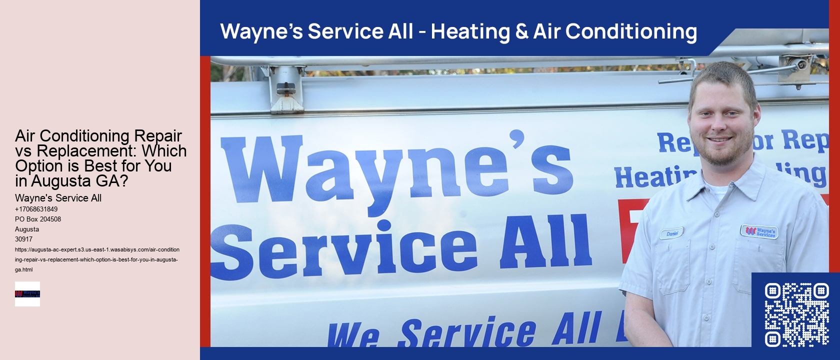 Air Conditioning Repair vs Replacement: Which Option is Best for You in Augusta GA?